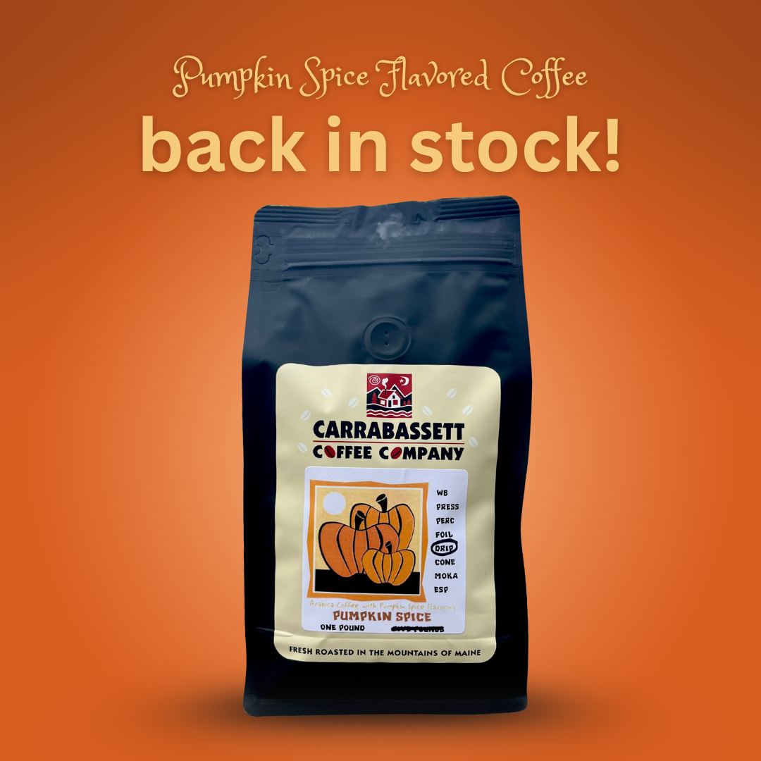 Pumpkin Spice Flavored Coffee Back in Stock!